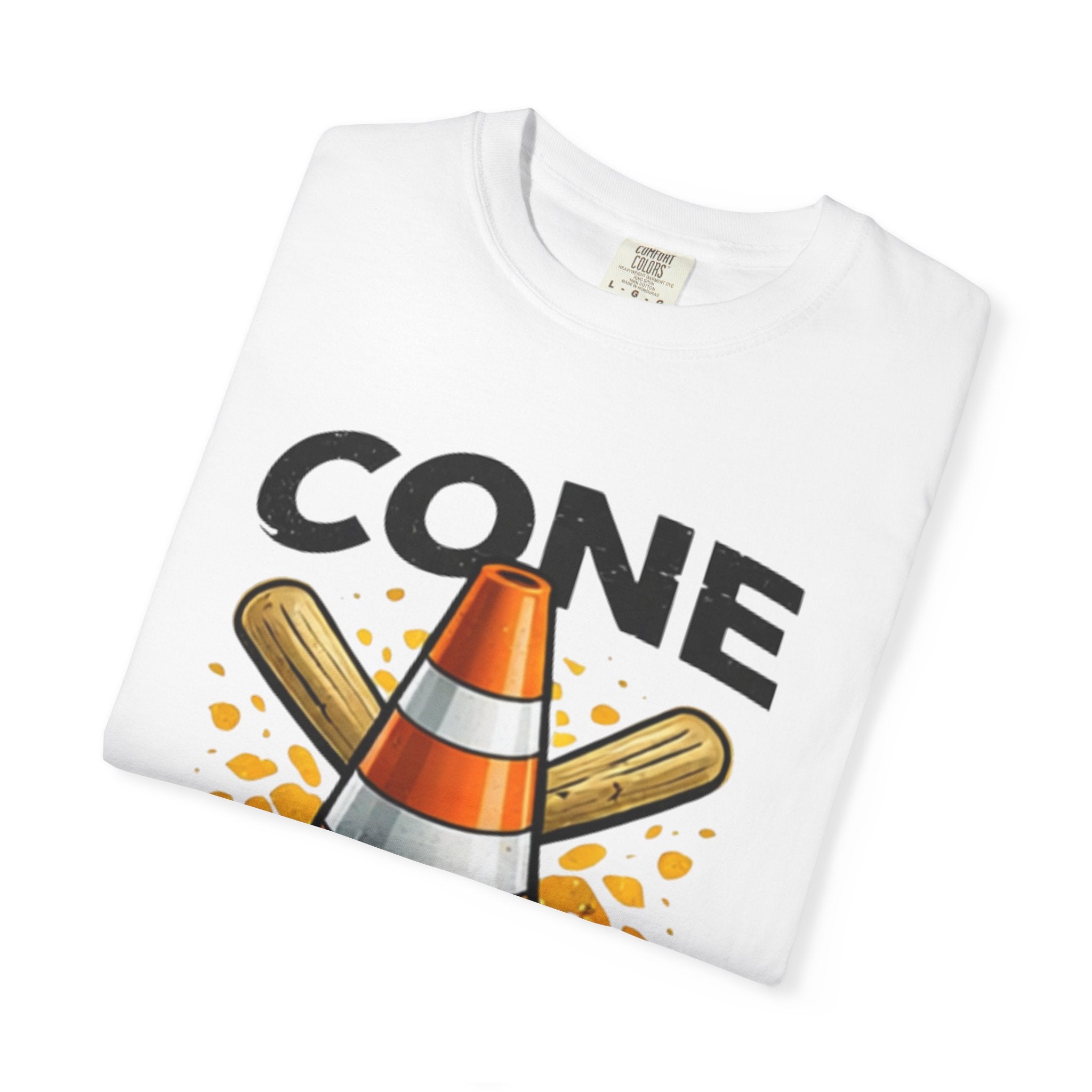 Cone Crew T-Shirt — Funny Construction Traffic Cone Graphic Tee